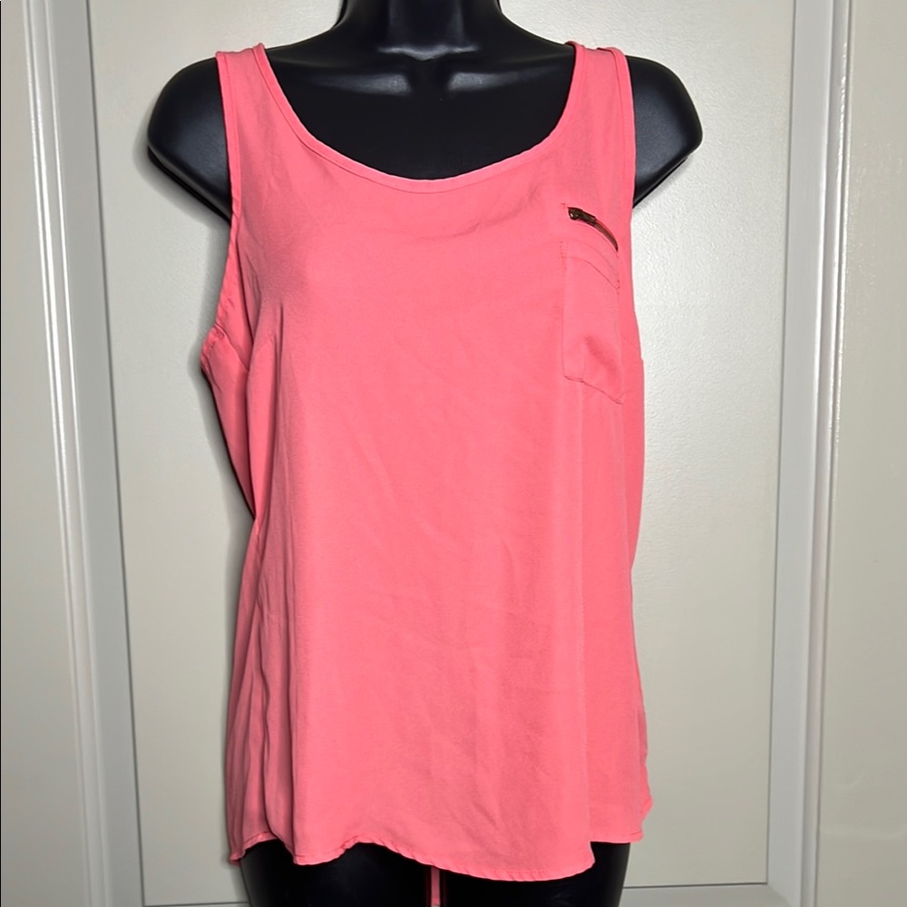 Papaya Coral Tank Top